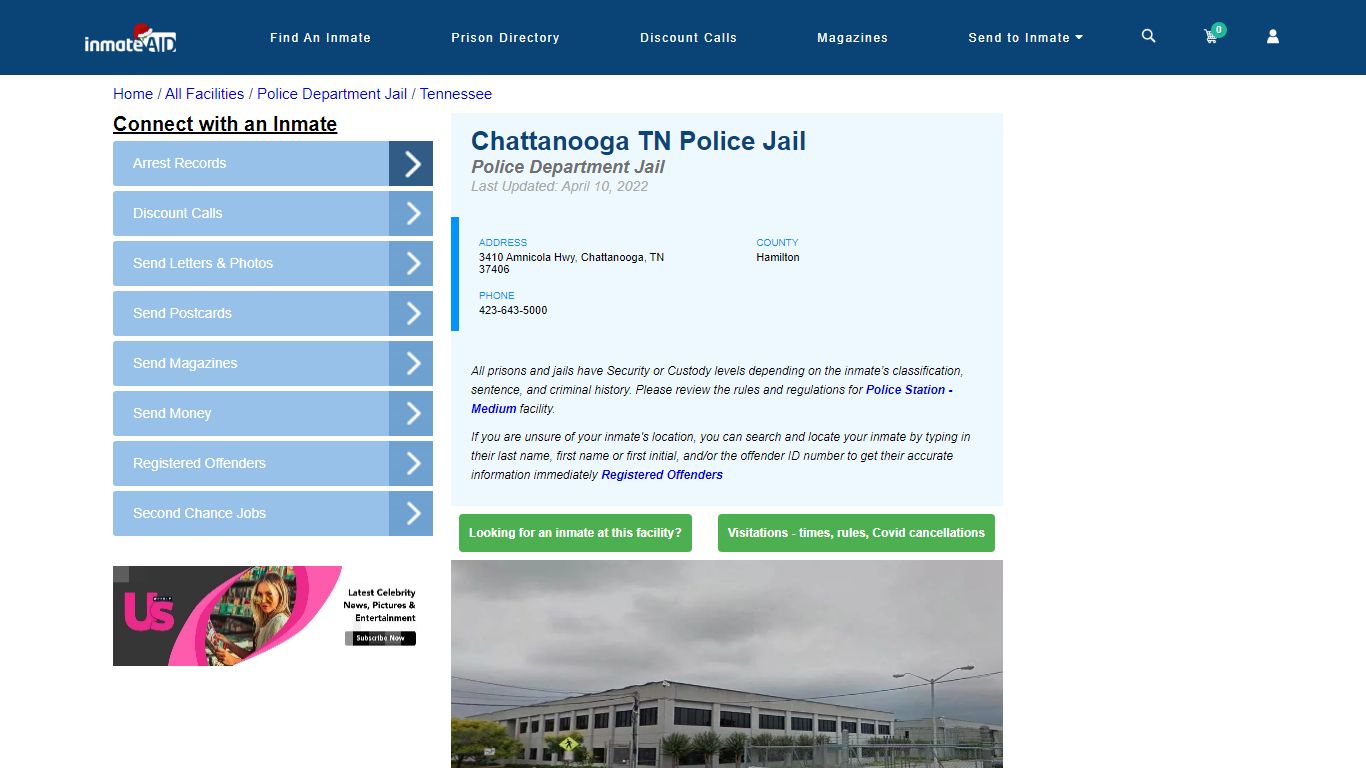 Chattanooga TN Police Jail & Inmate Search - Chattanooga, TN